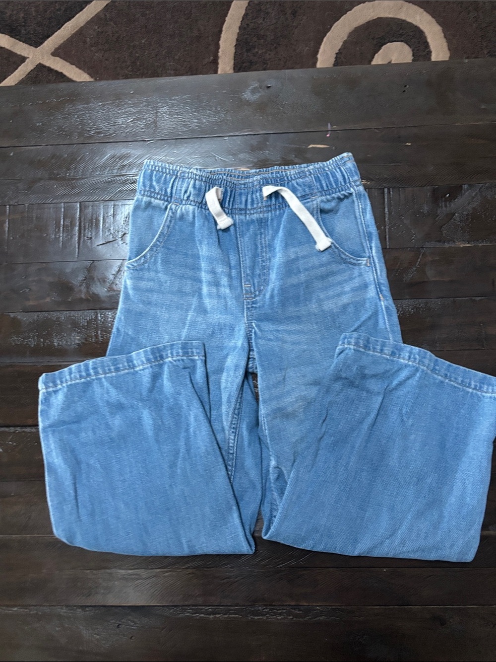 Gap kids easy wide-leg pull on jeans